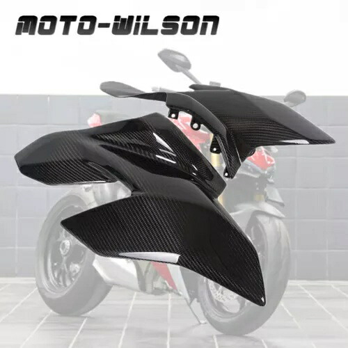 ドゥカティストリートファイター V4 V4S 2020 2021 オートバイフロントサイドフェアリングカバー For DUCATI Streetfighter V4 V4S 2020 2021 Motorcycle Front Side Fairing Cover 【並行輸入品】
