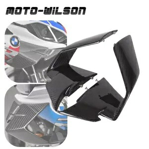 BMW S1000RR 2019 2020+ カーボンファイバーフロントサイド空力ウイングレットフェアリング For BMW S1000RR 2019 2020+ Carbon Fiber Front Side Aerodynamic Winglets Fairing 【並行輸入品】 74,415円