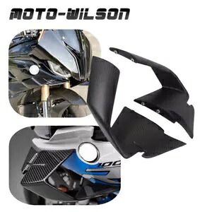2019 2020+ BMW S1000RR カーボンファイバーフロントサイド空力ウイングレットフェアリング 2019 2020+ For BMW S1000RR Carbon Fiber Front Side Aerodynamic Winglets Fairing 【並行輸入品】｜カスタムパーツ WORLD倉庫