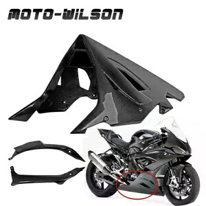 2019 2020 BMW S1000RR カーボンファイバー下底ベリーパンカバーフェアリング 2019 2020 For BMW S1000RR Carbon Fiber Lower Bottom Belly Pan Cover Fairing 【並行輸入品】