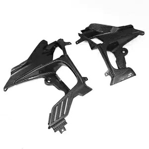 カーボンファイバーフロントサイドフレームカバーフェアリングドゥカティストリートファイター V4 /S 2020+ Carbon Fiber Front Side Frame Cover Fairing For DUCATI Streetfighter V4 /S 2020+ 【並行輸入品】｜カスタムパーツ WORLD倉庫