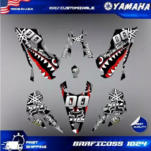 ATV ヤマハ YFZ 450R 2014 2023 キットグラフィックステッカーデカール 2014 2016 2022-2023 ATV Yamaha YFZ 450R 2014 2023 Kit Graphics stickers decals 2014 2016 2022-2023 【並行輸入品】