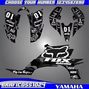 ヤマハ YFZ450 グラフィックスキット 2003 2004 2005 2006 2007 2008 デカールステッカー ATV Yamaha YFZ450 Graphics kit 2003 2004 2005 2006 2007 2008 Decals stickers Atv 【並行輸入品】