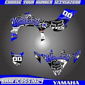 ヤマハ yfz 450r yfz450 2009-2013 デカールグラフィックステッカーキット yamaha yfz 450r yfz450 2009-2013 decals graphics stickers kit 【並行輸入品】