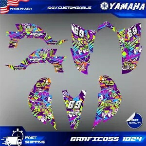 ヤマハ YFZ 450 グラフィックスキット 2003 2004 2005 2006 2007-2008 デカールステッカー ATV Yamaha YFZ 450 Graphics Kit 2003 2004 2005 2006 2007- 2008 Decals Stickers Atv 【並行輸入品】