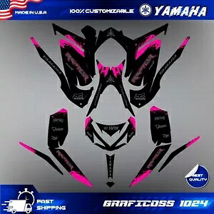ヤマハ ラプター 700R グラフィックスキット 2013 2014 2017 2019 から 2022 デカールステッカー atv Yamaha Raptor 700R graphics kit 2013 2014 2017 2019 to 2022 decals stickers atv 【並行輸入品】