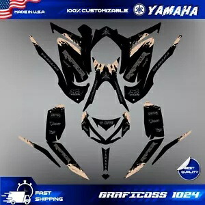 ヤマハ ラプター 700R グラフィックスキット 2013 2014 2017 2019 から 2022 デカールステッカー atv Yamaha Raptor 700R graphics kit 2013 2014 2017 2019 to 2022 decals stickers atv 【並行輸入品】 55,660円