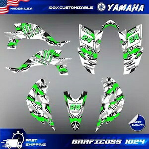 ヤマハ YFZ 450 グラフィックスキット 2003 2004 2005 2006 2007 2008 ステッカーデカールキット Yamaha YFZ 450 graphics kit 2003 2004 2005 2006 2007 2008 stickers decals kit 【並行輸入品】 59,400円