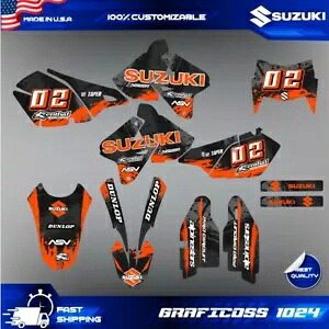 グラフィックキットスズキ DRZ400 SM S E (全年式) ステッカーキット厚さ 12 ミル Graphics kit for Suzuki DRZ400 SM S E (All years) stickers Kit Thickness 12 mil 【並行輸入品】
