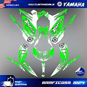 ヤマハ ラプター 700 700R グラフィックスキット 2013 2014 2017 から 2023 デカールステッカー atv yamaha Raptor 700 700R graphics kit 2013 2014 2017 to 2023 decals stickers atv 【並行輸入品】