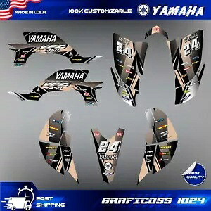ヤマハ YFZ 450 グラフィックスキット 2003 2004 2005 2006 2007 2008 ステッカーデカールキット Yamaha YFZ 450 graphics kit 2003 2004 2005 2006 2007 2008 stickers decals kit 【並行輸入品】