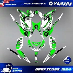 2013 2014 ～ 2023 ヤマハ ラプター 700 グラフィックキット デカール ステッカー デザインキットに適合。 Fits 2013 2014 TO 2023 YAMAHA RAPTOR 700 GRAPHICS KIT DECAL STICKERS DESIGN kit 【並行輸入品】