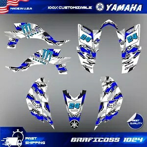 ヤマハ YFZ 450 2003 から 2008 ヤマハ YFZ450 YFZ450R グラフィックスキットデカール ATV Yamaha YFZ 450 2003 to 2008 Yamaha YFZ450 YFZ450R Graphics kit Decals ATV 【並行輸入品】