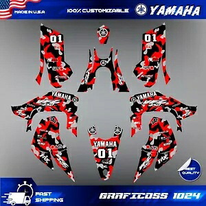 YFZ 450R - 2014-2024 ヤマハ グラフィックス キット ステッカー デカール ATV UTV Pegatinas YFZ 450R - 2014-2024 YAMAHA Graphics kit stickers decals ATV UTV Pegatinas 【並行輸入品】