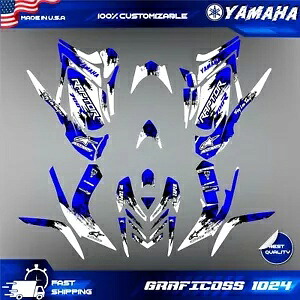 ヤマハ ラプター 700 グラフィックス キット 2006-2012 atv デカール ステッカー Yamaha Raptor 700 Graphics kit 2006-2012 atv decals stickers 【並行輸入品】