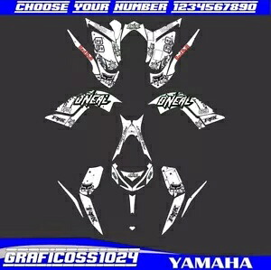 ヤマハ ラプター 700 700R グラフィックスキット 2013 2014 2017 から 2023 デカールステッカー atv Yamaha Raptor 700 700R graphics kit 2013 2014 2017 to 2023 decals stickers atv 【並行輸入品】