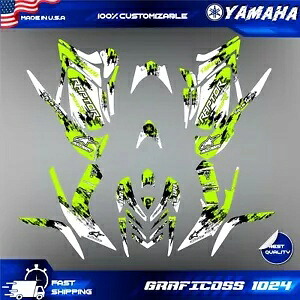 Yamaha Raptor 700-700R 2006/2012 フルグラフィックキット Stikers デカール Yamaha Raptor 700-700R 2006/2012 Full Graphics kit Stikers Decals 【並行輸入品】