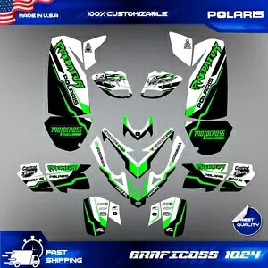 ポラリス プレデター 500 グラフィック デカール ステッカー フルキット ATV ラップ クワッド predator500 polaris predator 500 graphics decals stickers full kit atv wrap quad predator500 【並行輸入品】