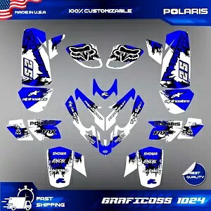 ポラリス プレデター 500 グラフィックス フル デカール ステッカー キット ATV Polaris Predator 500 graphics full decals stickers kit atv 【並行輸入品】