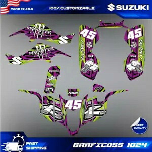 LTZ 400 スズキ ラップ グラフィック ステッカー キット デカール atv クワッド 2003 - 2008 kfx 400 LTZ 400 suzuki wrap graphics stickers kit decals atv quad 2003 - 2008 kfx 400 【並行輸入品】