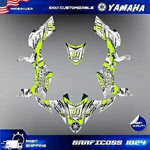 ヤマハ YFZ 450 グラフィックスキット 2009-2013 ステッカーデカールキット 2010 2011 2012 2013 Yamaha YFZ 450 graphics kit 2009-2013 stickers decals kit 2010 2011 2012 2013 【並行輸入品】 56,265円