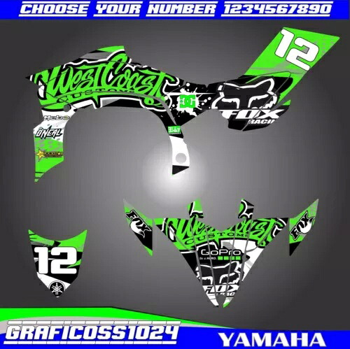 ヤマハ yfz 450r yfz450 2009-2013 デカールグラフィックステッカーキット yamaha yfz 450r yfz450 2009-2013 decals graphics stickers kit 【並行輸入品】