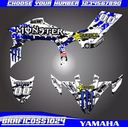 ヤマハ YFZ 450 グラフィックスキット 2009-2013 ステッカーデカールキット 2010 2011 2012 2013 Yamaha YFZ 450 graphics kit 2009-2013 stickers decals kit 2010 2011 2012 2013 【並行輸入品】