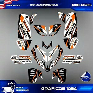 ポラリス プレデター 500 グラフィックス フル デカール ステッカー キット ATV Polaris Predator 500 graphics full decals stickers kit atv 【並行輸入品】