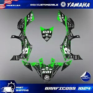 ヤマハ YFZ 450 グラフィックスキット 2009-2013 ステッカーデカールキット 2010 2011 2012 2013 Yamaha YFZ 450 graphics kit 2009-2013 stickers decals kit 2010 2011 2012 2013 【並行輸入品】|カスタムパーツ WORLD倉庫
