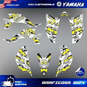 ヤマハ YFZ 450 グラフィックスキット 2003 2004 2005 2006 2007 2008 ステッカーデカールキット Yamaha YFZ 450 graphics kit 2003 2004 2005 2006 2007 2008 stickers decals kit 【並行輸入品】