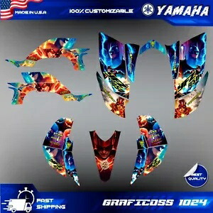 ヤマハ YFZ 450 カスタム グラフィックス キット (2003-2008) 2003-2012 キャブモデルに適応可能 Yamaha YFZ 450 Custom Graphics Kit (2003-2008) Adaptable to 2003-2012 Carb Model 【並行輸入品】