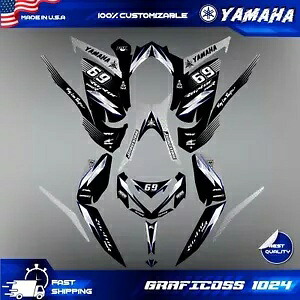 ヤマハ ラプター 700 700R グラフィックスキット 2013 2018 2020 から 2023 デカールステッカー atv yamaha Raptor 700 700R graphics kit 2013 2018 2020 to 2023 decals stickers atv 【並行輸入品】