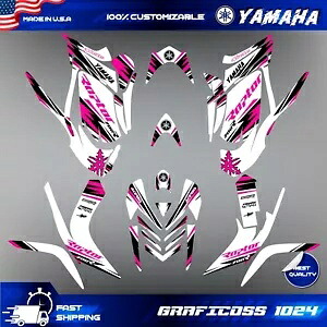 グラフィックキット Yamaha Raptor 700r 2006 2007 2008 ～ 2012 デスカルステッカー ATV Graphics kit for Yamaha Raptor 700r 2006 2007 2008 to 2012 descals stickers ATV 【並行輸入品】 53,460円