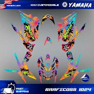 Yamaha Raptor 700R グラフィックスキット 2006 2007 2008 2009 2010 2011 2012 デカールに適合。 Fits Yamaha Raptor 700R Graphics Kit 2006 2007 2008 2009 2010 2011 2012 decals 【並行輸入品】｜カスタムパーツ WORLD倉庫 57,475円