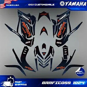 ヤマハ ラプター 700 クワッド ATV グラフィックキット 2006 2007 2008 2009 2010 2011-2012 Yamaha Raptor 700 Quad ATV Graphic Kit 2006 2007 2008 2009 2010 2011-2012 【並行輸入品】