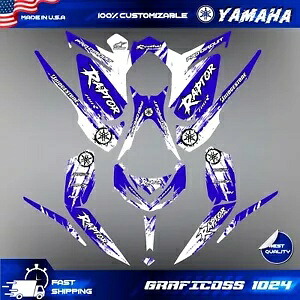ヤマハ ラプター 700 700R グラフィックスキット 2013 2014 2017 から 2023 デカールステッカー atv Yamaha Raptor 700 700R graphics kit 2013 2014 2017 to 2023 decals stickers atv 【並行輸入品】