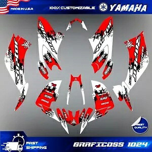 ヤマハ ラプター 125 全年式 グラフィック キット ATV グラフィック デカール Yamaha raptor 125 all years Graphic kit ATV Graphics Decals 【並行輸入品】