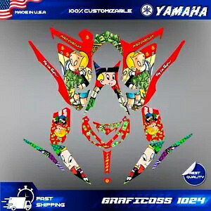 ヤマハ ラプター 700 700R グラフィックスキット 2013 2014 2017 2018 2020 ステッカー atv Yamaha Raptor 700 700R graphics kit 2013 2014 2017 2018 2020 stickers atv 【並行輸入品】