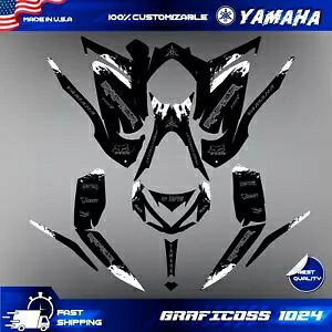 ヤマハ ラプター 700 700R グラフィックスキット 2013 2014 2017 から 2023 デカールステッカー 12mil Yamaha Raptor 700 700R graphics kit 2013 2014 2017 to 2023 decals stickers 12mil 【並行輸入品】