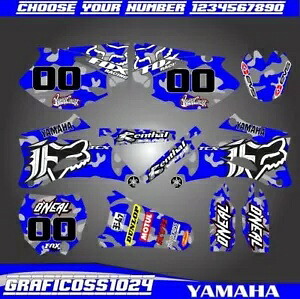ヤマハ YZF250-450 2006 2007 2008 2009 yzf450 yz250f yz450f グラフィックスキットステッカー Yamaha YZF250-450 2006 2007 2008 2009 yzf450 yz250f yz450f graphics kit stickers 【並行輸入品】