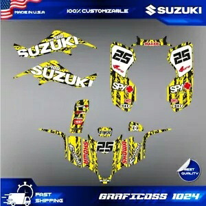LTZ 400 スズキ ラップ グラフィック ステッカー キット デカール atv クワッド 2003 - 2008 LTZ 400 suzuki wrap graphics stickers kit decals atv quad 2003 - 2008 【並行輸入品】