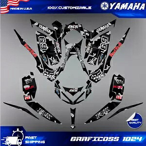 ヤマハ ラプター 700 700R グラフィックスキット 2013 2014 2017 から 2023 デカールステッカー atv Yamaha Raptor 700 700R graphics kit 2013 2014 2017 to 2023 decals stickers atv 【並行輸入品】