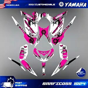 ヤマハ ラプター 700 700R グラフィックスキット 2013 2014 2017 から 2023 デカールステッカー atv Yamaha Raptor 700 700R graphics kit 2013 2014 2017 to 2023 decals stickers atv 【並行輸入品】 55,055円