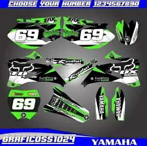 ヤマハ YZF250-450 2006 2007 2008 2009 yzf450 yz250f yz450f グラフィックスキットステッカー Yamaha YZF250-450 2006 2007 2008 2009 yzf450 yz250f yz450f graphics kit stickers 【並行輸入品】｜カスタムパーツ WORLD倉庫