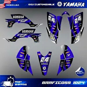 ヤマハ YFZ 450 グラフィックス 2003 2004 2005 2006 2007 2008 ステッカーデカールキット Yamaha YFZ 450 graphics 2003 2004 2005 2006 2007 2008 stickers decals kit 【並行輸入品】