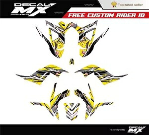 Yamaha Raptor 700R/700 グラフィックスキット 2006-2007-2008-2009-2010-2011-2012 レースに適合。 Fits Yamaha Raptor 700R/700 Graphics Kit 2006-2007-2008-2009-2010-2011-2012 race 【並行輸入品】