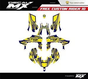 ヤマハ YFZ450R 450X (2014 から 2024) グラフィックキットデカールステッカーレーシング yfz に適合 Fits YAMAHA YFZ450R 450X (2014 to 2024) graphic kit decals stickers racing yfz 【並行輸入品】