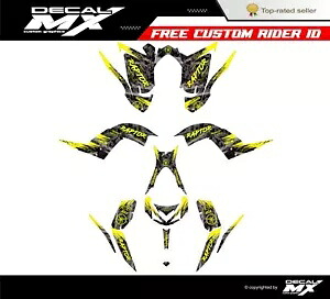 ヤマハ ラプター 700R/700 2013 14 15 16 17 18 19 20 21 22 23 2024 グラフィックキットに適合。 Fits YAMAHA RAPTOR 700R/700 2013 14 15 16 17 18 19 20 21 22 23 2024 graphic kit 【並行輸入品】