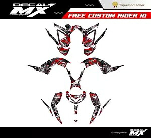 ヤマハ ラプター 700R/700 2013 14 15 16 17 18 19 20 21 22 23 2024 グラフィックキットに適合。 Fits YAMAHA RAPTOR 700R/700 2013 14 15 16 17 18 19 20 21 22 23 2024 graphic kit 【並行輸入品】