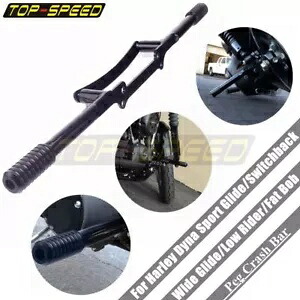 グロスブラックパッセンジャーフットペグクラッシュバーハーレーダイナワイドグライドFXDWG FXDWGI用 Gloss Black Passenger Foot Peg Crash Bar For Harley Dyna Wide Glide FXDWG FXDWGI 【並行輸入品】